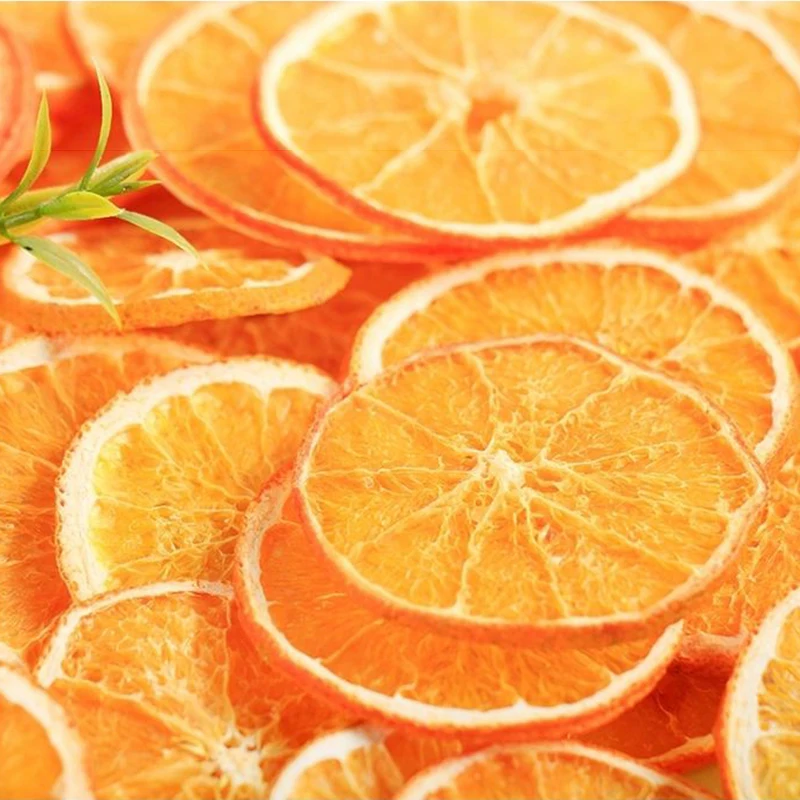 TONGJIN Wholesale Supply 100% Natural Citrus Junos Decoration Fruit Tea Freeze-dry Dried Orange Slice