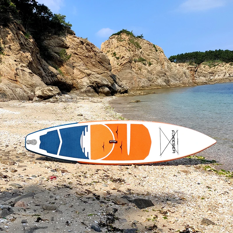 
FREESEA newest hot sell model sup sup trolley surfboard sup serfing 12ft 