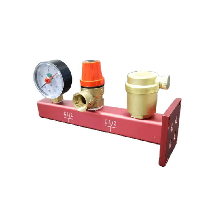 Pressure Regulator Valve Lead-free brass Water RV Pressure Reducer Regulator valve with oil filled Pressure Reducer