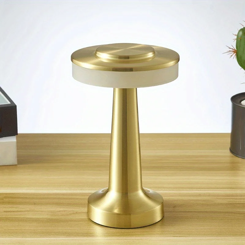 Portable LED Table Lamp with Touch Sensor 3-Levels Brightness Rechargeable Battery Up to 48 Hours Usage