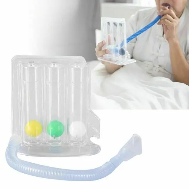 
Cheap High Quality Medical Ball Spirometer for Breathing Trainer 