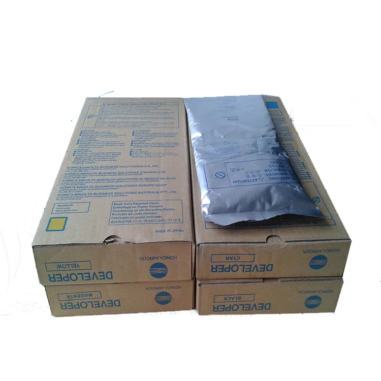 Новый оригинальный DV-614 DV614 для Konica Minolta тонер Bizhub C1060 C1070 1085 1100 разработчик комплект DV610