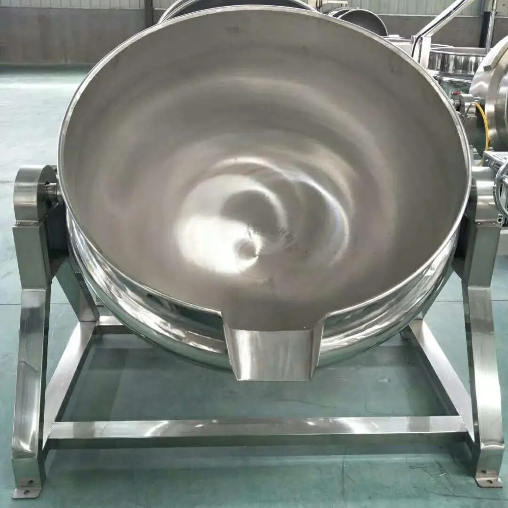 Industrial Cooking Pot With Mixing paddle /Sugar Cooking Jacketed Kettle/Sugar Boiling Pot