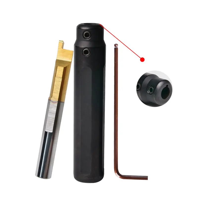 High Precision Integral Carbide Boring Tools for Lathe Machines High Performance Small Diameter Bore Boring Tools MFR