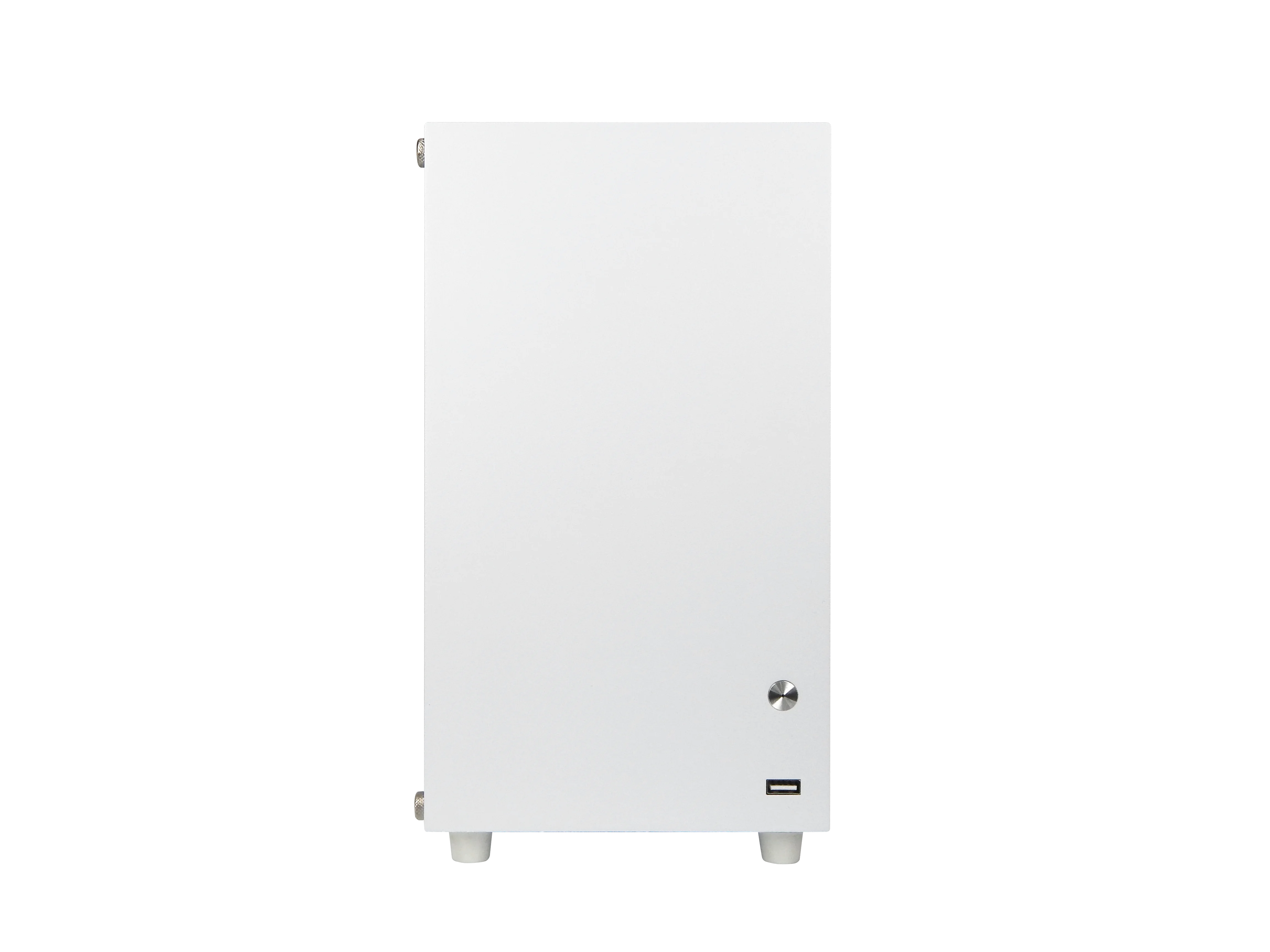 M-ATX case Glass side transparent computer desktop portable desktop support m-atx motherboard support SFX and ATX PSU