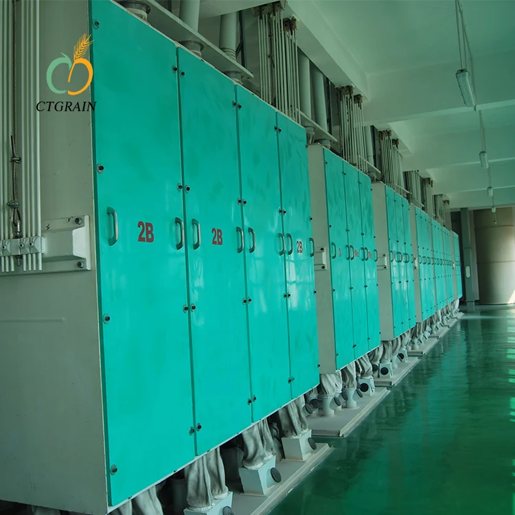 120t/d fully automatic wheat flour mill plant machinery price