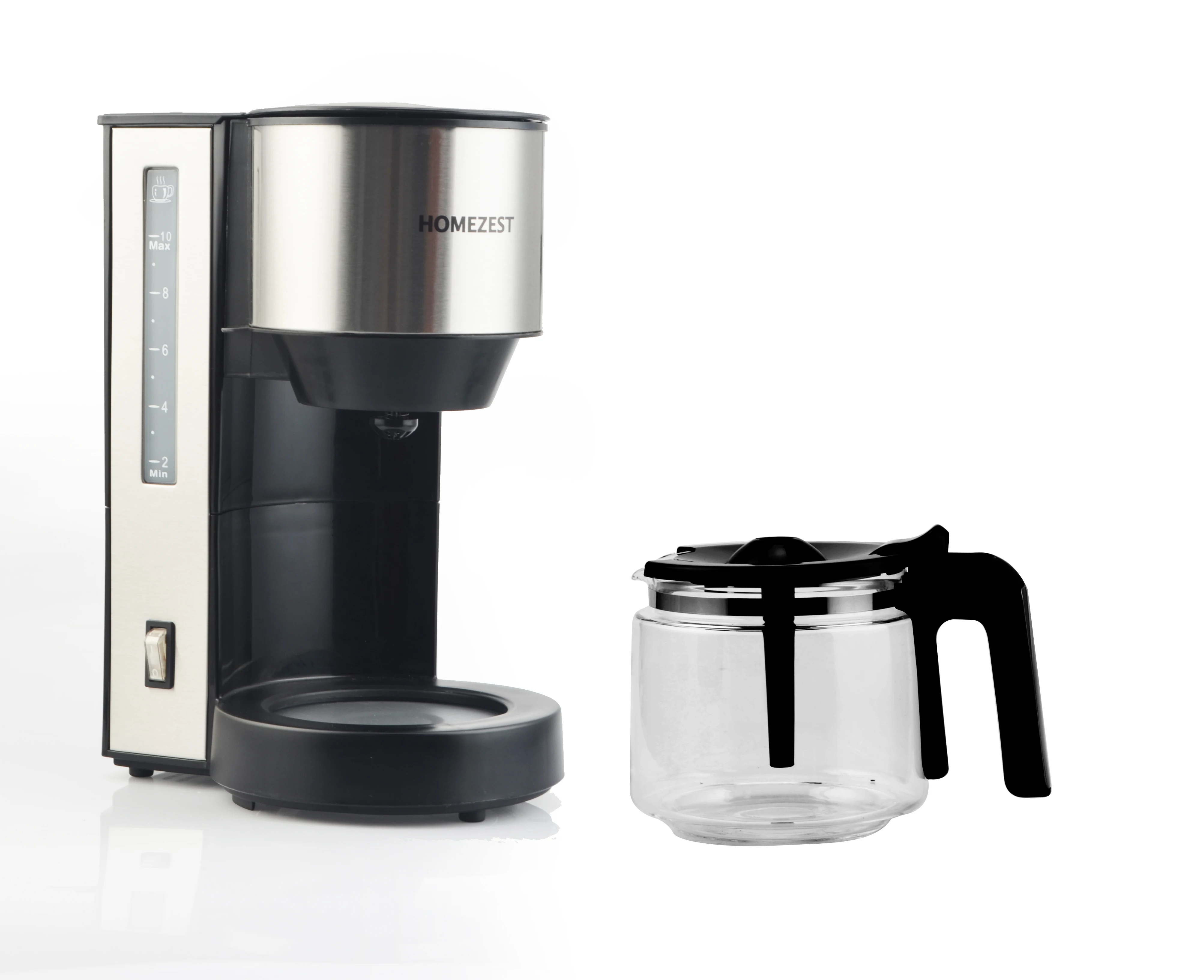 
HOMEZEST CM1300B HOT Selling House Use Automatic CAFETERA Machine 1.25L Filter COFFEE Machine CB Ce Hotel Drip Coffee Maker ROHS 