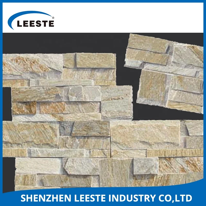 Factory Price Exterior Decoration Natural Cultural Stone A Variety Of Colors Customized Size Wall Slate