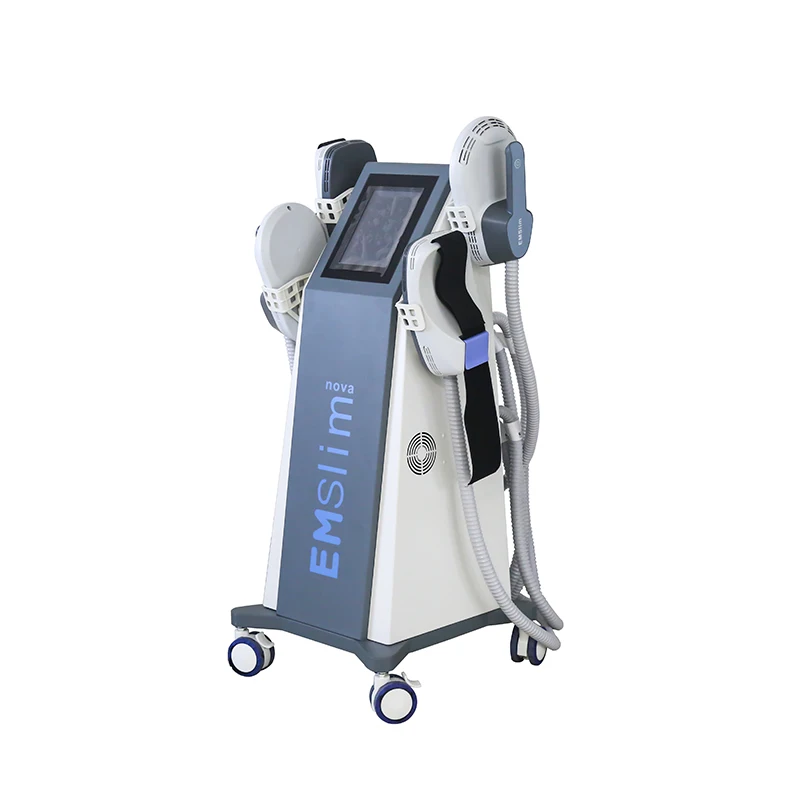 The New Listing Ems Pro Max 4 Handles Fat Removal Butt Lifting Nova Rf Muscle Stimulator Beauty Machine