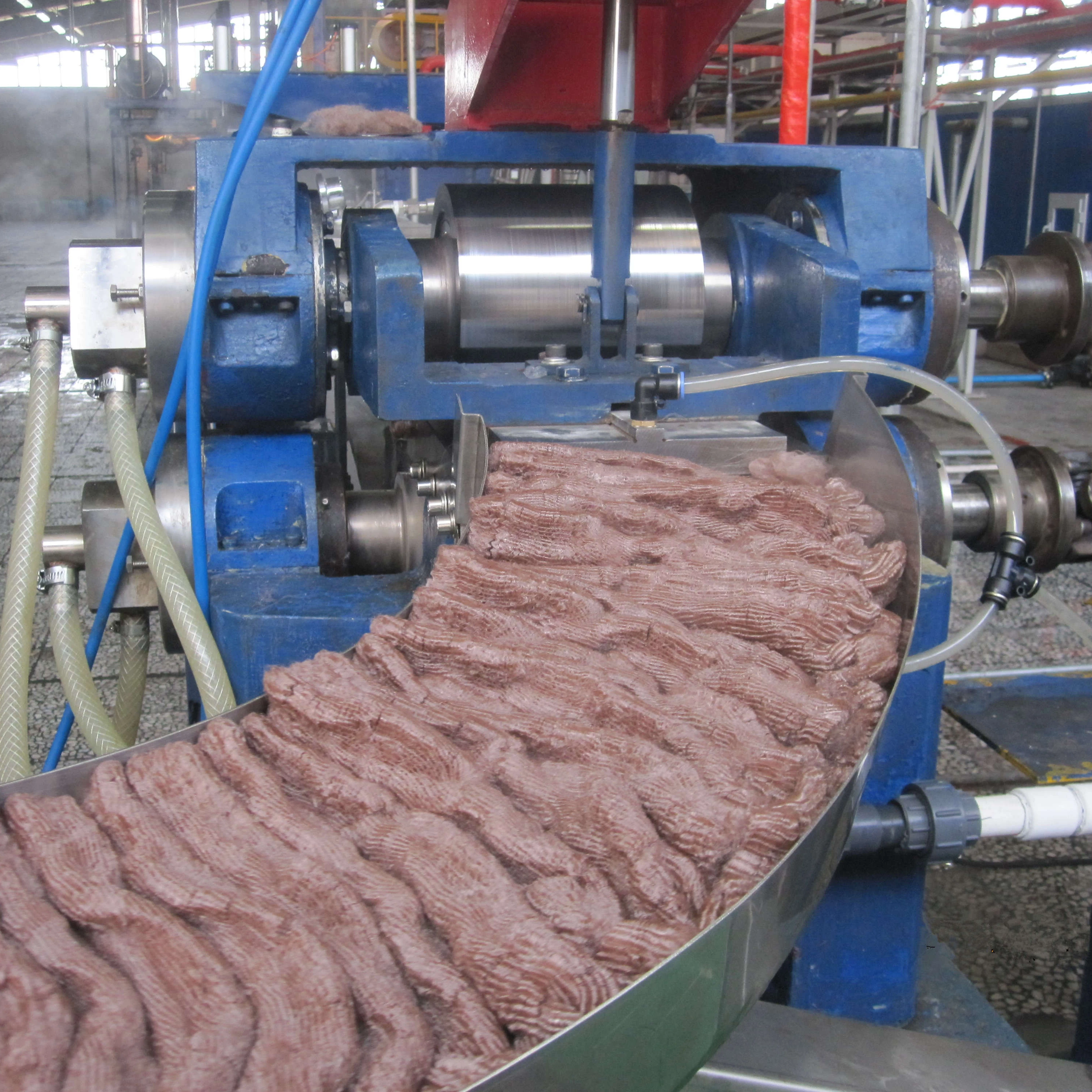 Polyester staple fiber production line machines