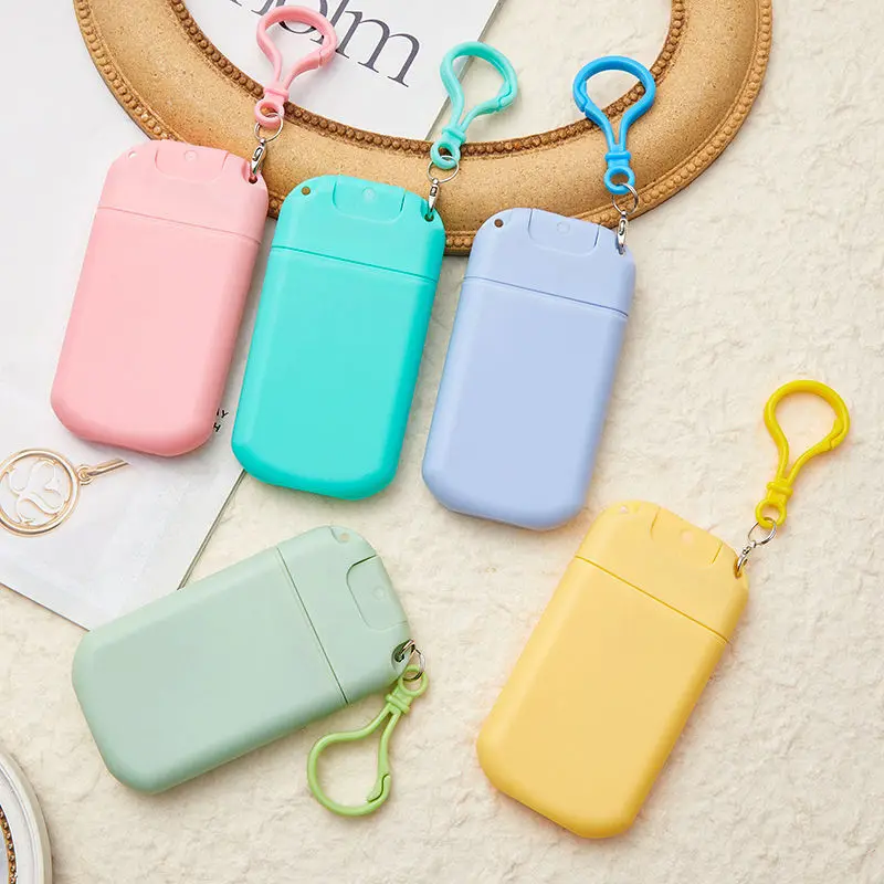 Manufacturer Wholesale Travel Hand Sanitizer Mist Travel Perfume Refillable Empty Spray Bottle Plastic Credit Card Spray Bottle