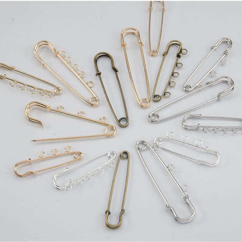 Gold Silver Iron Kilt Pins Garments Safety Brooch Pins