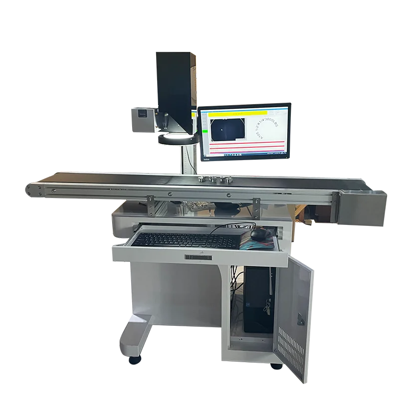 SMARTECH Laser marking machine with automatic registration system for Electronic Accessories resistance