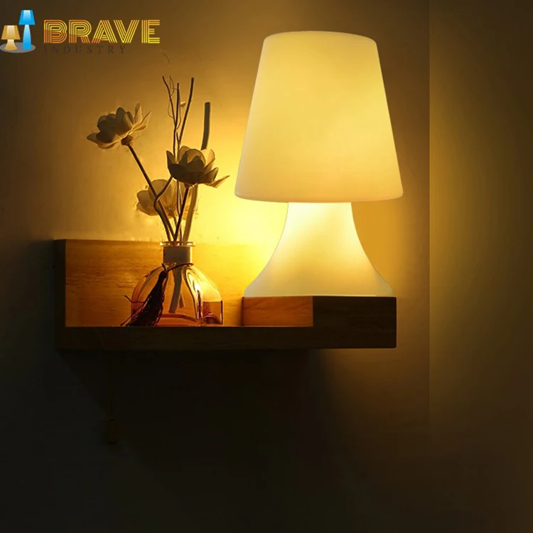 LED lamp modern simple LED table lamp for bedroom living room hotel
