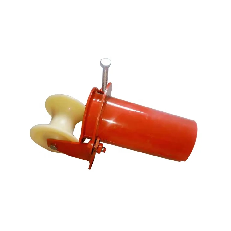 Stringing Line Tool Cable Pulling Roller Ground Corner Pulley for Transmission Line