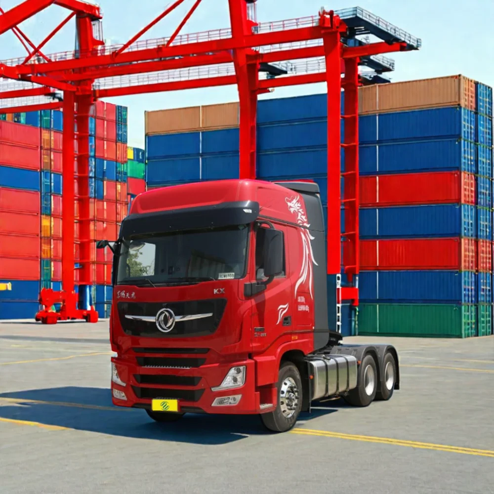Трактор Dongfeng Tianlong KX King Edition автоматическая трансмиссия грузовики с коммерческими прицепами