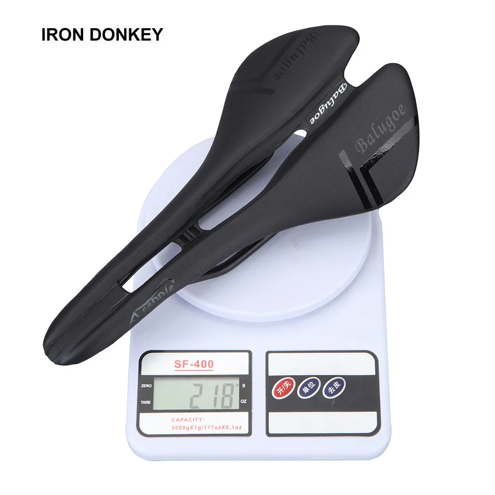 IRONDONKEY Comfortable Nylon Fiber Bicycle Seat Cushion Universal Saddle Bag Massage Function Road Bike Mountain Bike Road