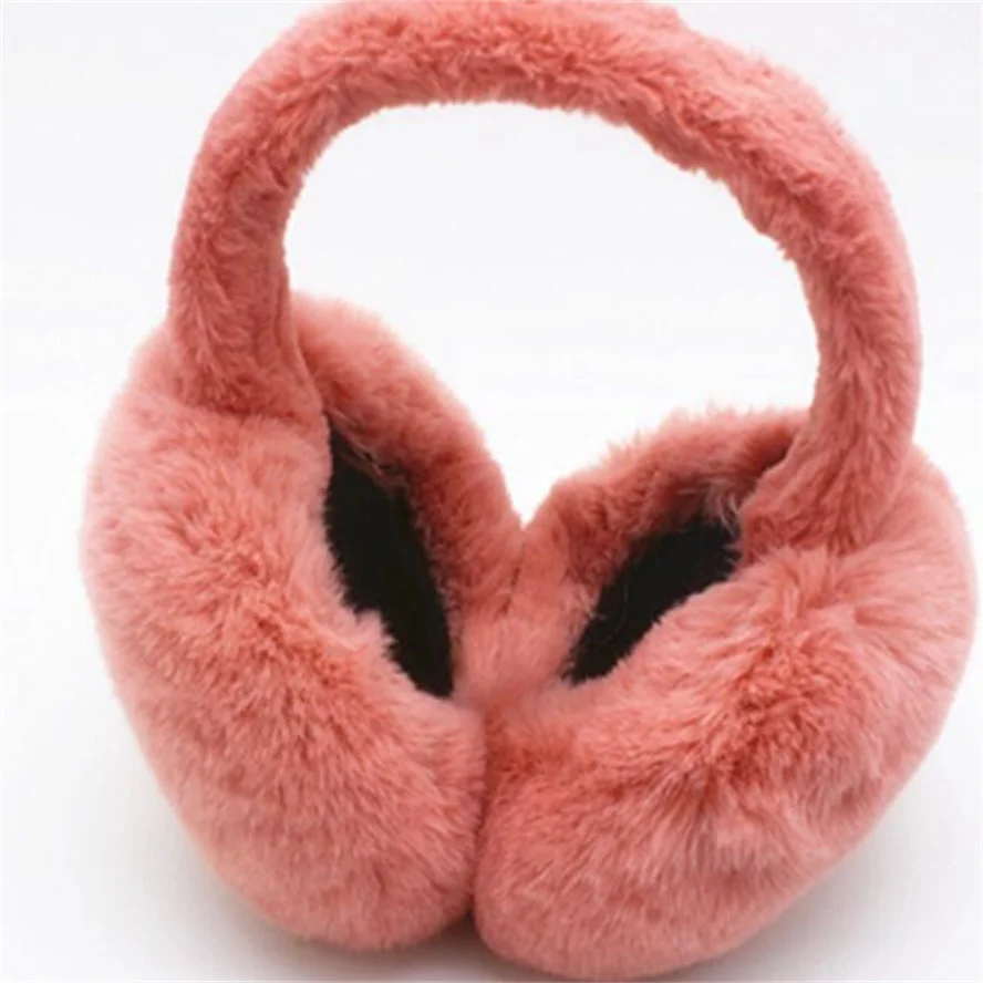 Custom Soft Winter Outdoors Warm Fur Earmuffs Winter Ear Muffs