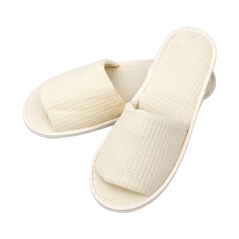 Luxury Hotel Spa Slip-On Waffle Eva Sole Hotel Amenities Hotel Room Slippers