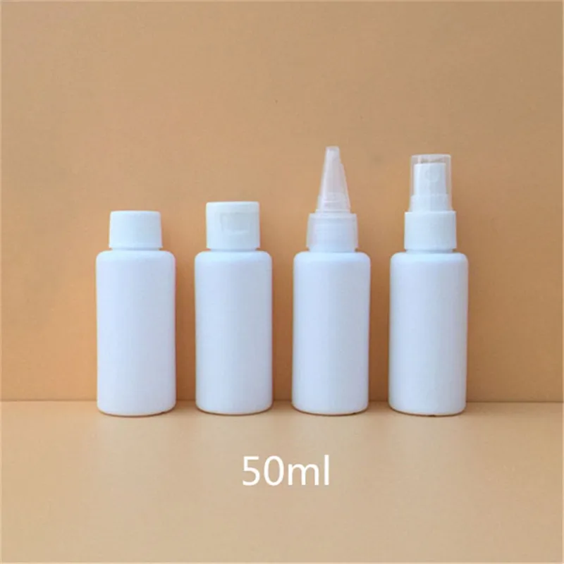 30ml 50ml 60ml 80ml 100ml 120ml 150ml 200ml 250ml 300ml 400ml 450ml 500ml 1000ml  HDPE Plastic Bottle Flat Shoulder