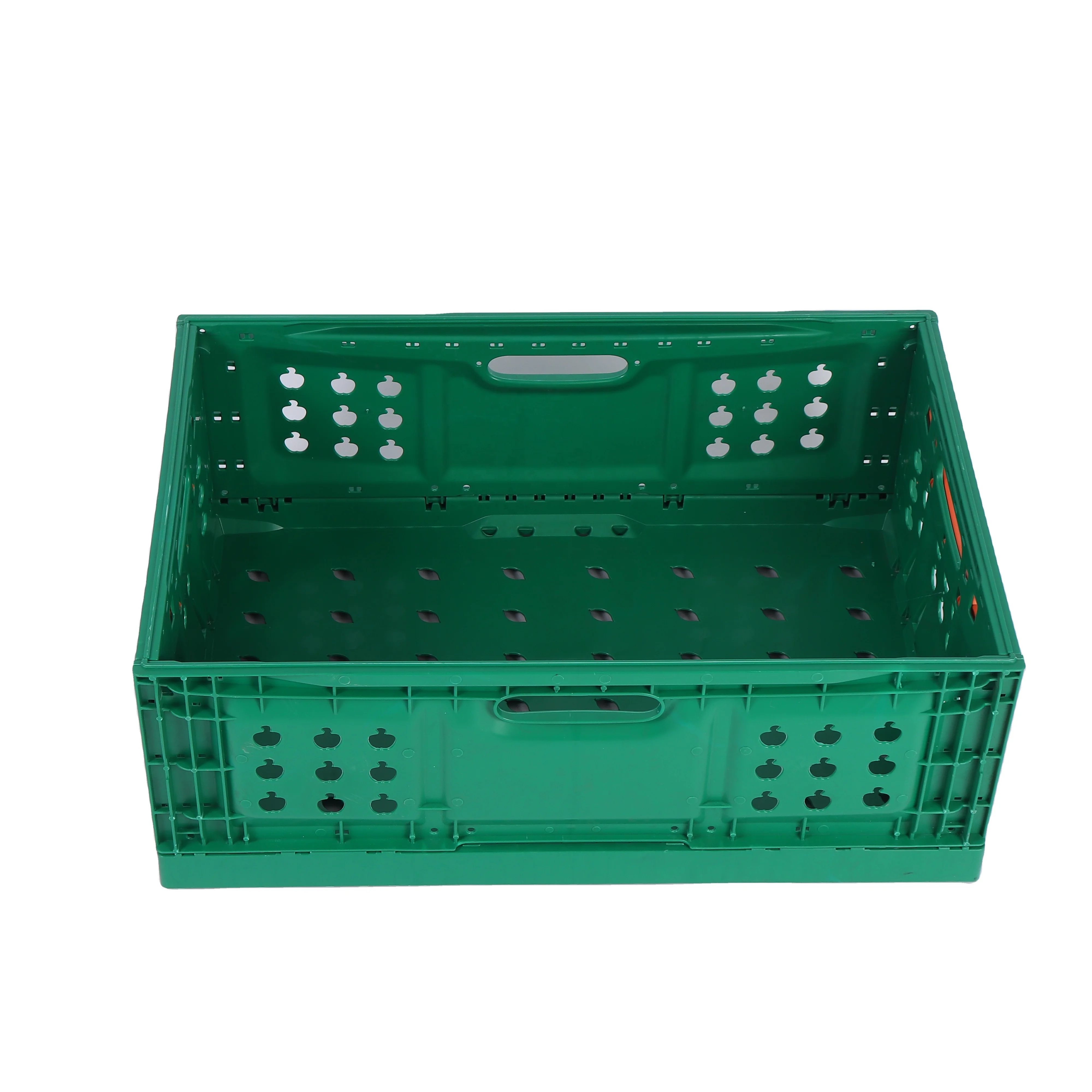 Collapsible Crate Plastic Folding Crates for Fruits and Vegetables Foldable Crate