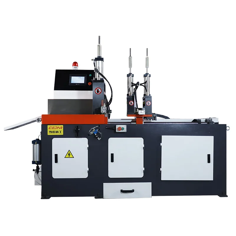 Shigan XS-455CNC High Speed Automatic Aluminum Cutting Machine Servo Feeding Aluminum Profiles  with No burr