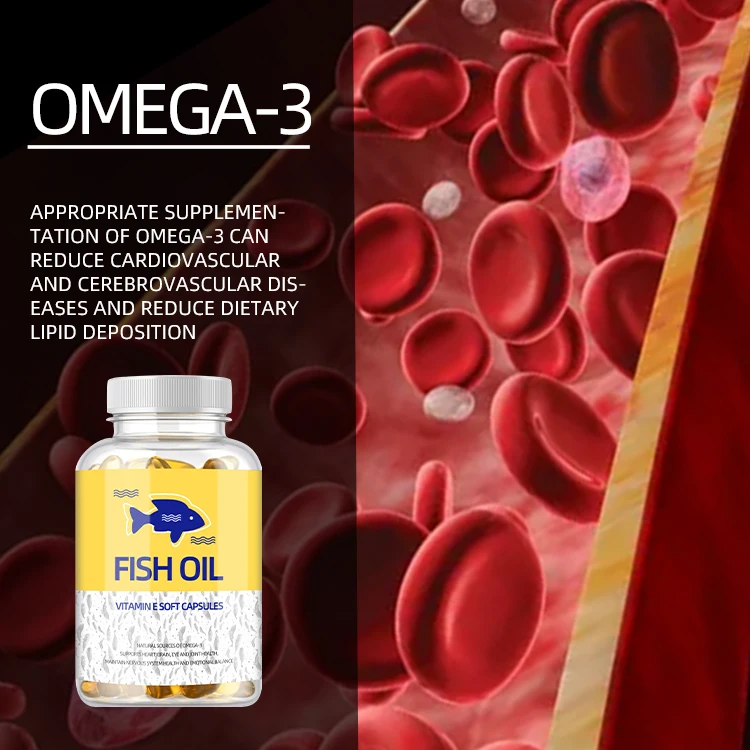 Oem Manufacturer o 3 Fish Oil Softgel Capsule With High Dha/epa Fish Oil In Bulk