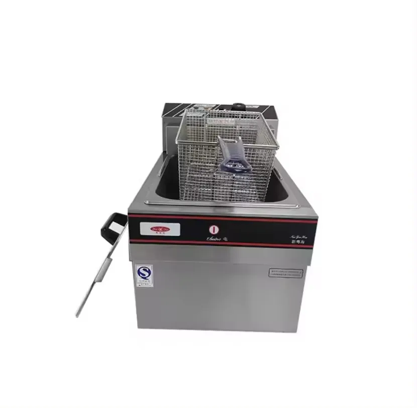 Snack Electric Fryers Commercial Chips Machine Potato Industrial KFC Tank Potato Chips Frying Deep Fryer Machine