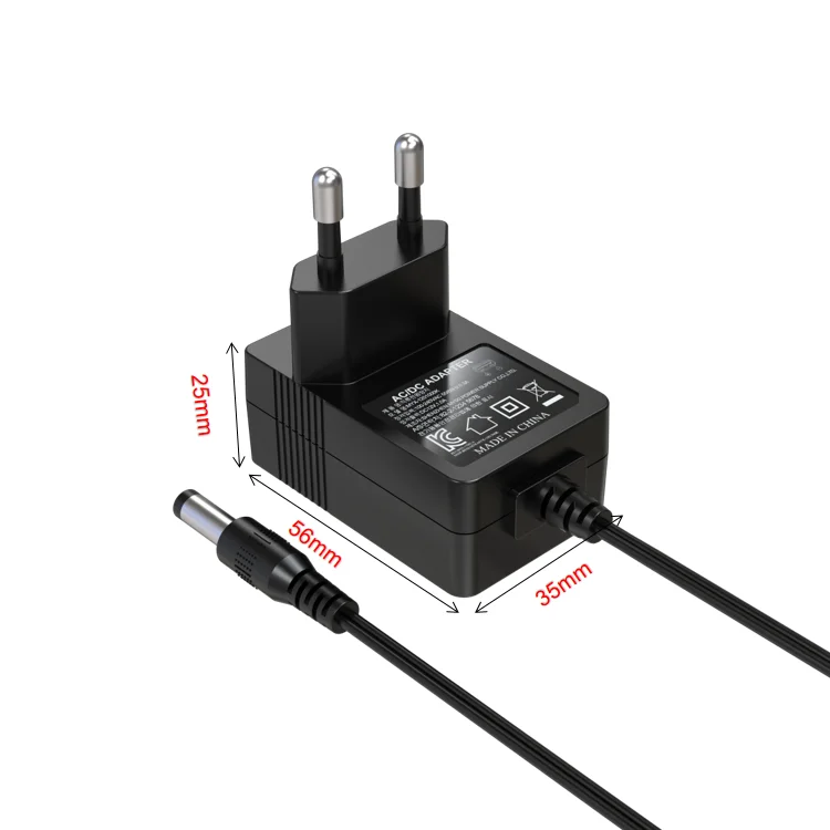 Uk Us Au Kr Eu Plug Ac Dc Adapter KC & KCC certified 5v1a 5V2A 9v1a 12V1A 24v0.5a wall mounted 12v 5v dc power adapter