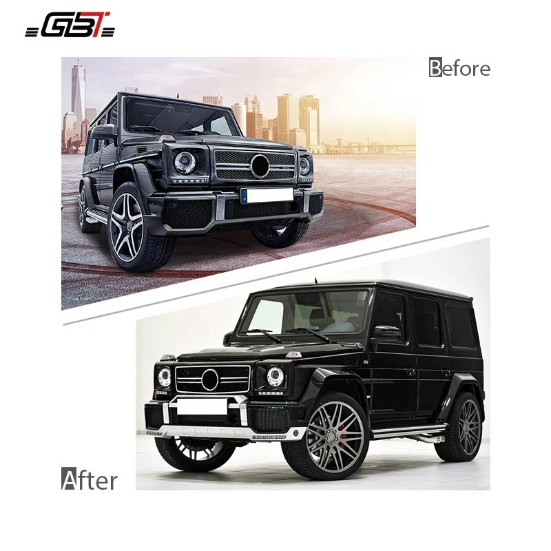 GBT 2022 Быстрая доставка комплект для модификации кузова Mercedes 1991-2017 G Class w463 Benz Facelift бампер