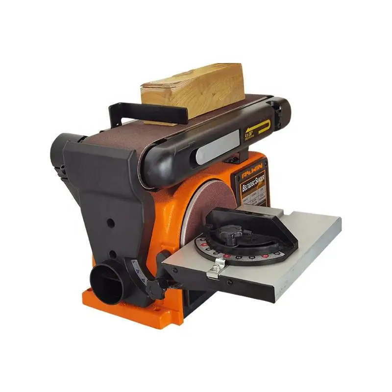 DIY grade 370W Table sanding belt sanding machine 150*100mm 2 in 1 combination table sanding machine