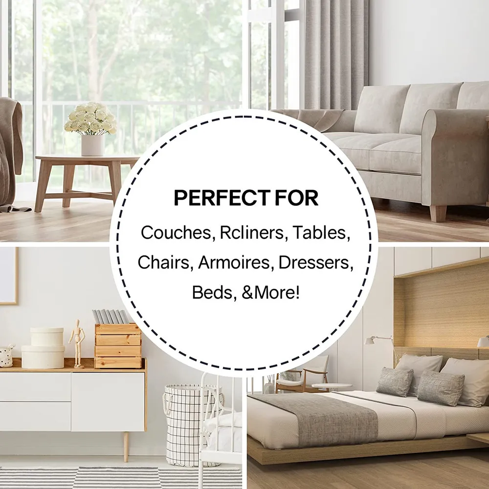 133 PCS Premium Furniture Pads Hardwood floor Protector self adhesive Furniture Felt Pads for chair Legs