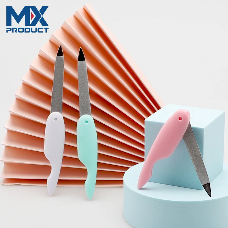 Оптовая продажа от производителя, складная пилка для ногтей из нержавеющей стали для полировки красивых ногтей.