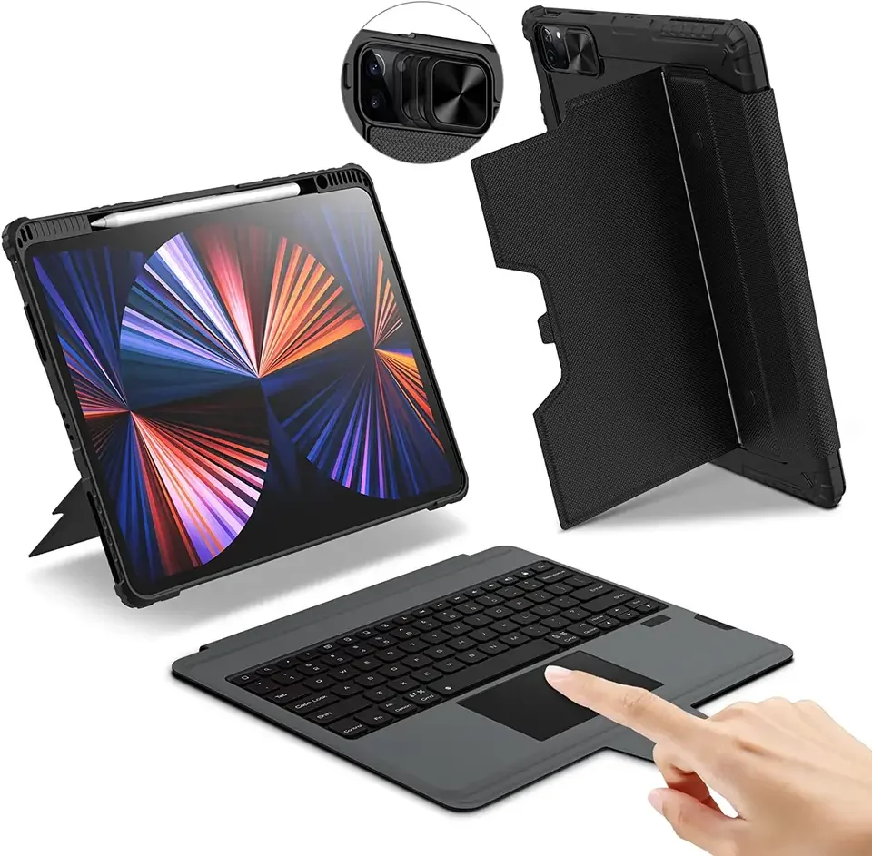 Detachable Keyboard for iPad 10.9 Air 5 Air 4 with Touchpad Tablet Case for iPad 10.2 2019/2020/2021 Keyboard Case