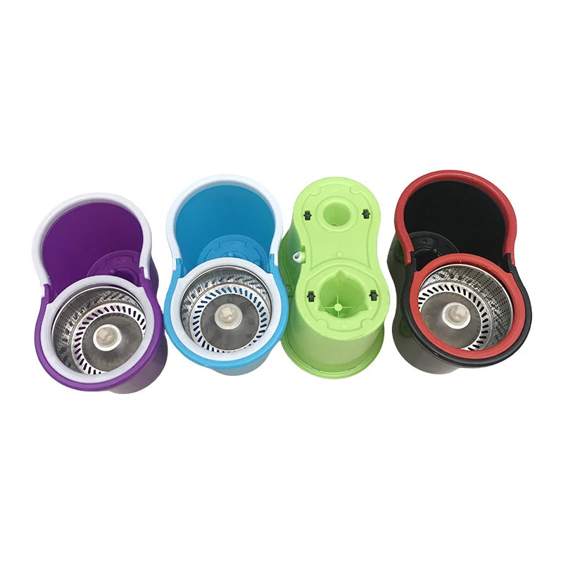 Custom Household floor wet cleaning mop Microfiber micro fiber twist 360 rotating Cleaning mop with bucket and spin