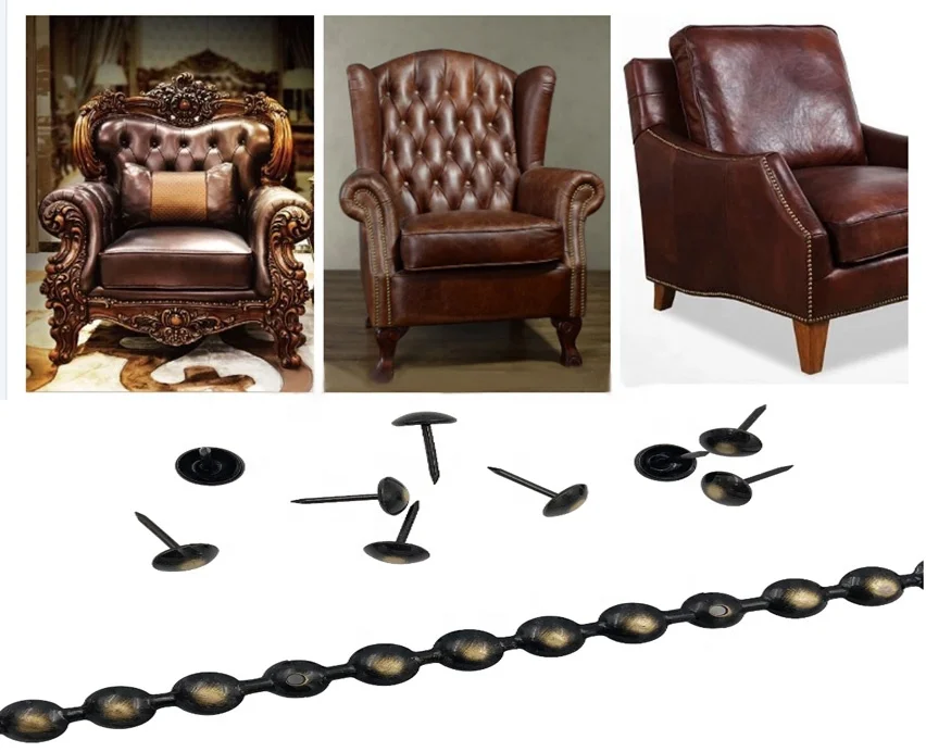 Sofa Upholstery Nails Strip Bubble Nail Furniture Hardware Fitting Copper Iron Bubble Nails