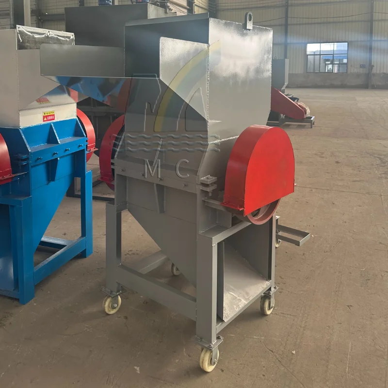 Customizable plastic crusher for PET PP PVC LDPE plastic crushing can be equipped with diesel engine and generator