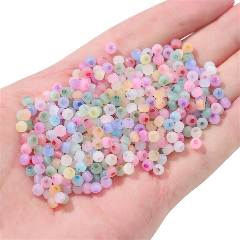 Yiwu Seed Beads Wholesale Crystal Glass Seed Bead Loose Beads for DIY Women Fashion Jewelry Bracelet Necklace Making Accessories