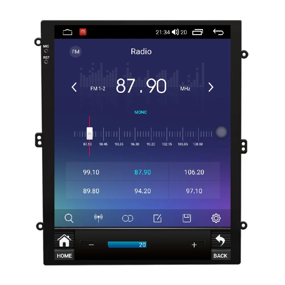 s7, 9.7 inch Tesla Style vertical screen, 4+32G, High Speed car navigation, universal car dvd player for all models