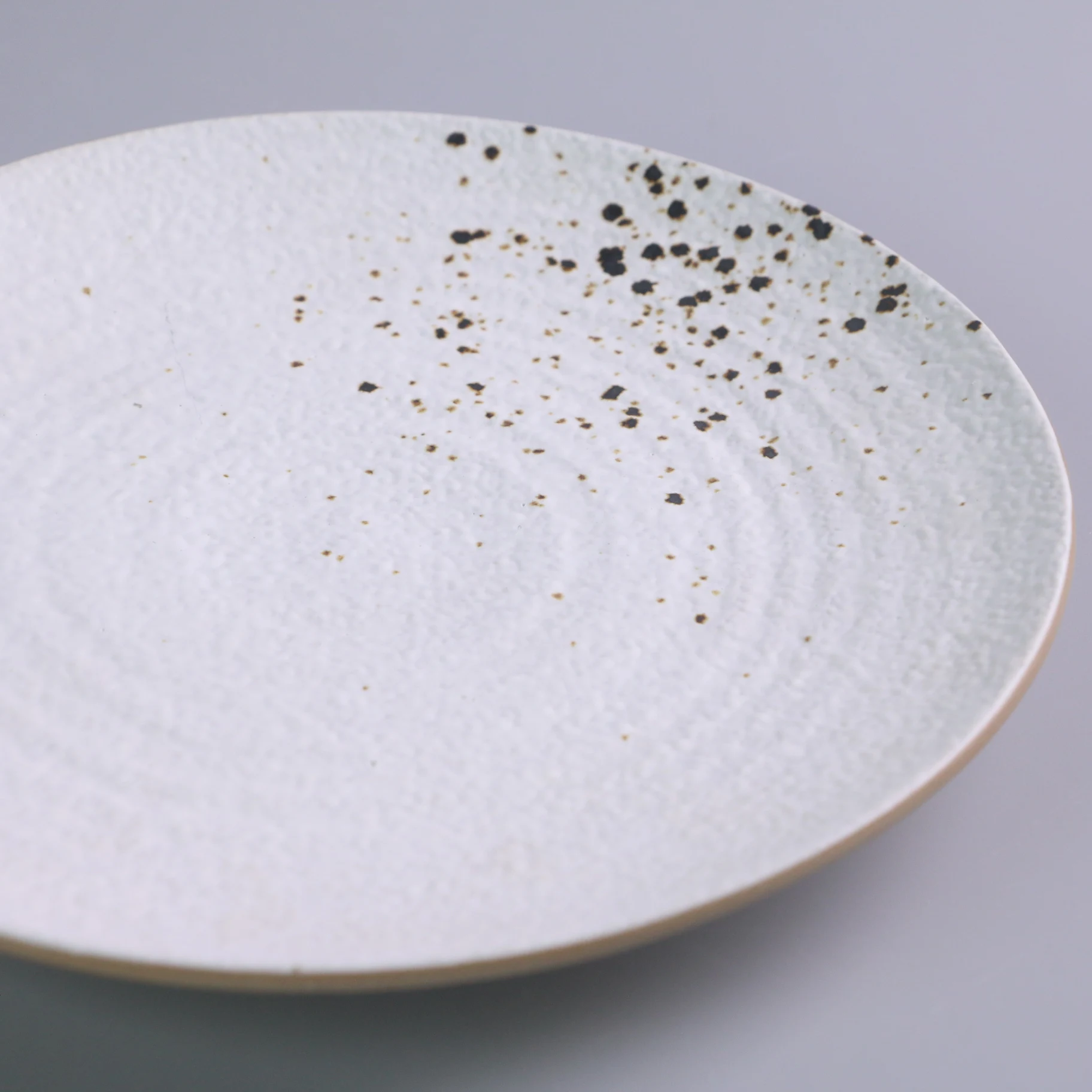 Nordic style wholesale restaurant porcelain frosted white dinner plate dishes customized ceramic plates for wedding