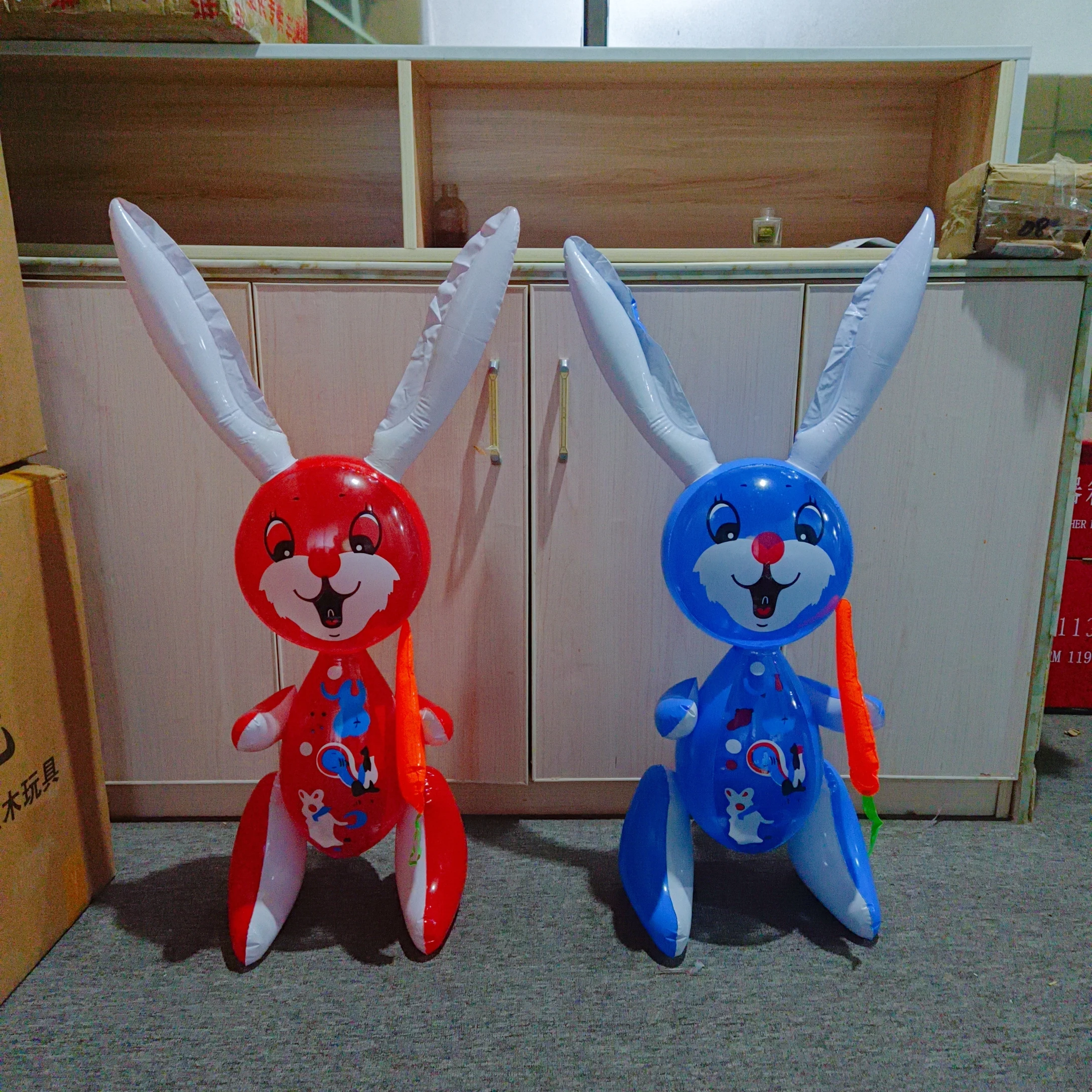 Cute Inflatable Cartoon Animal Toys for Children Party Decorations Kids Large Inflated Unicorn Horse Inflate Dinosaur Balloon
