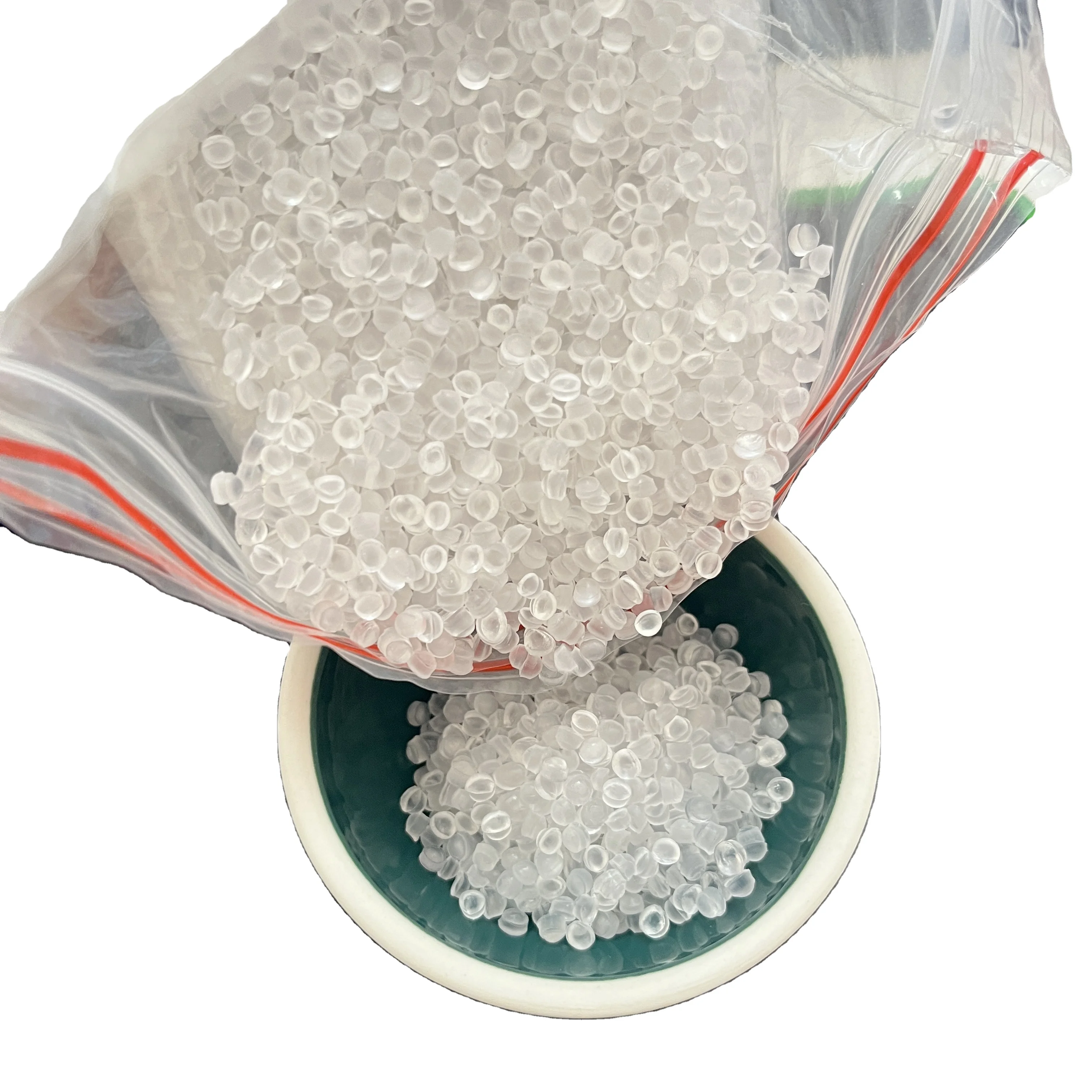 China Manufactory Supply Plastic PVC Granules  PVC Transparent Plastic Virgin Raw Material Granules