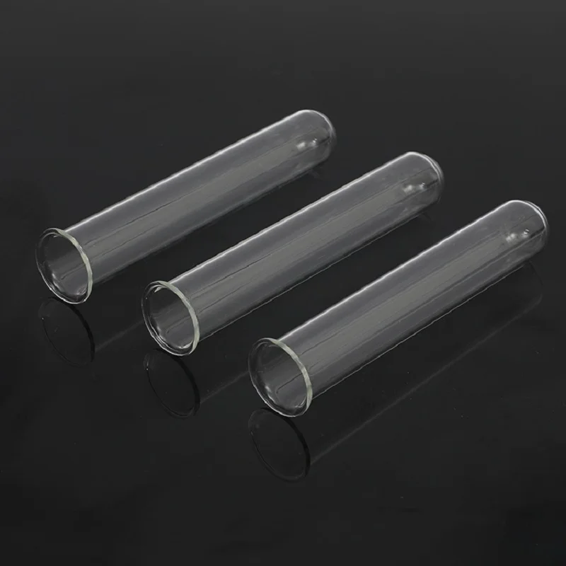 Hydroponic Flower Pot Glass Tube round Bottom with 25*28*110mm/120mm/150mm/180mm Specifications for Home Use