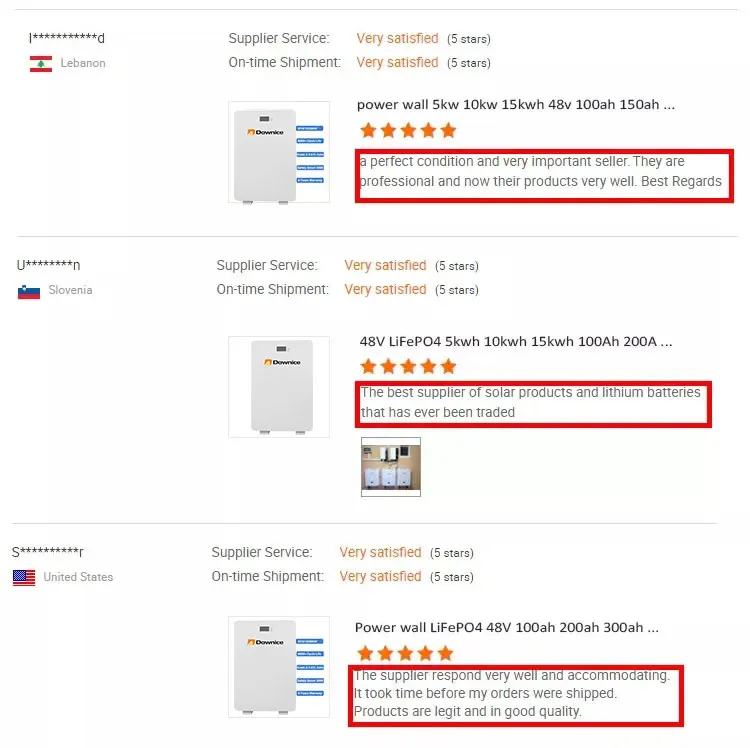 Dawnice 51.2V 200AH home energy storage wall battery solar photovoltaic energy storage system lithium phosphate battery