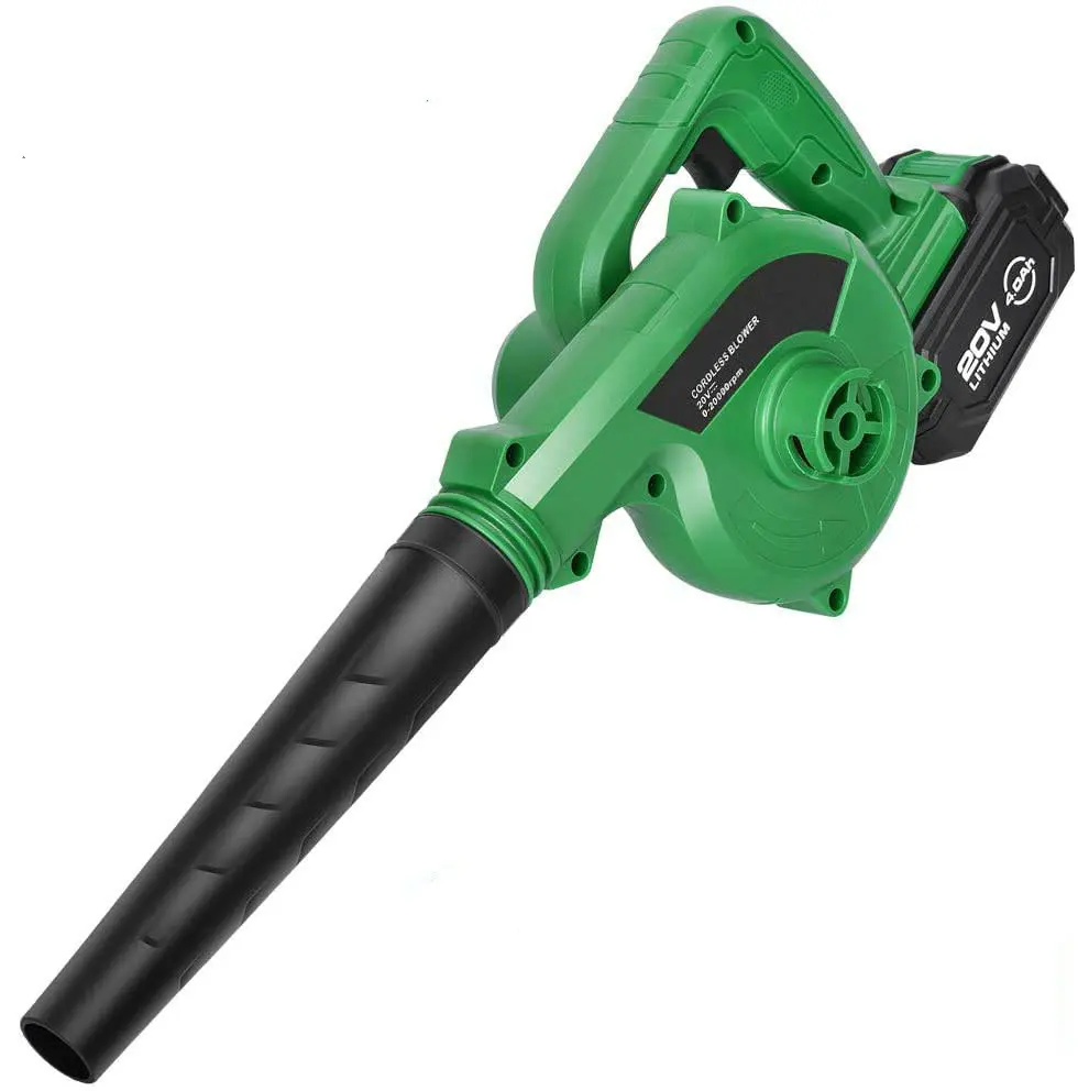 21V 2.0-4.0ah Cordless Li-ion Battery Air Leaf Blower Vacuum Blower