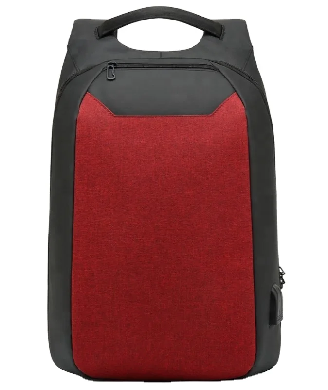 Custom Logo Nylon Men Mochila Escolar Office Back pack Waterproof School Bag Smart USB Charge Anti theft Laptop Backpacks Bag