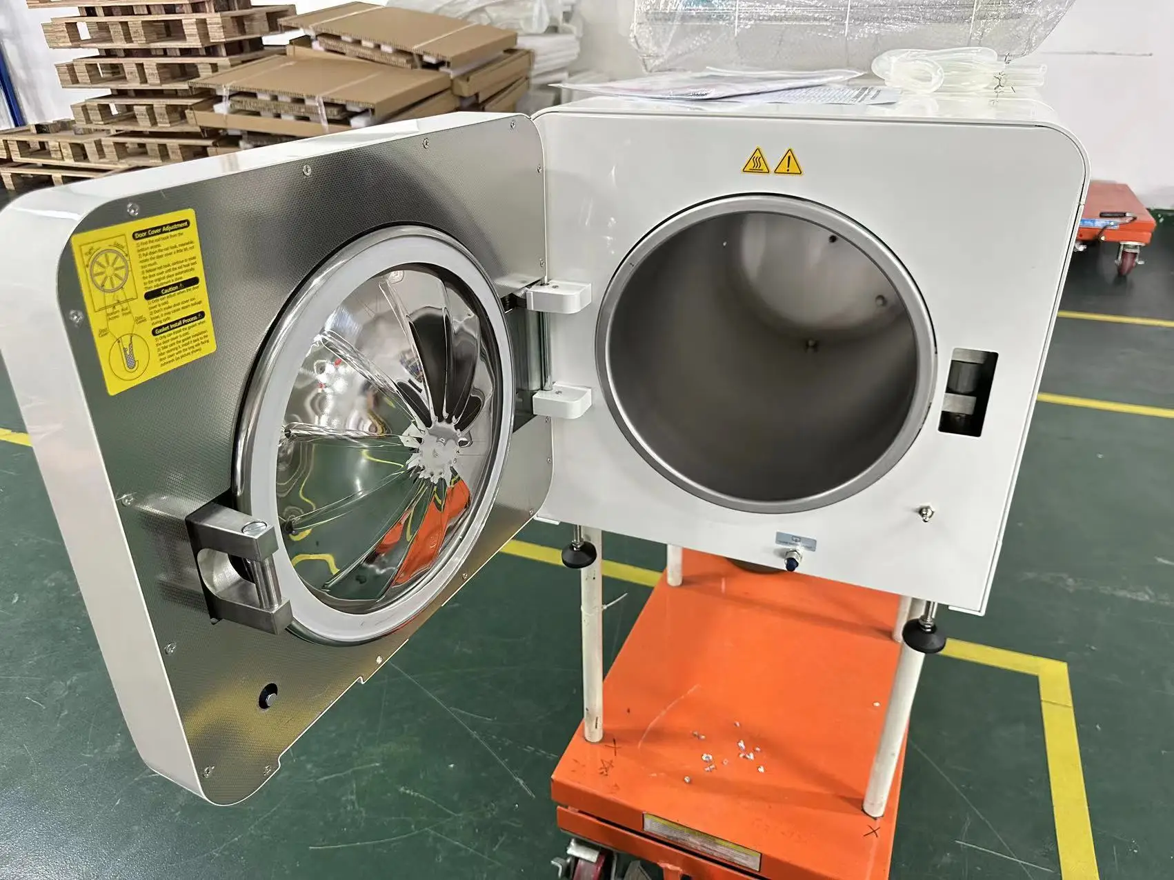 Hochey Medical Medical Autoclave Sterilizer Pulse Vacuum Steam Sterilization Table Top Dental 45L steriliser