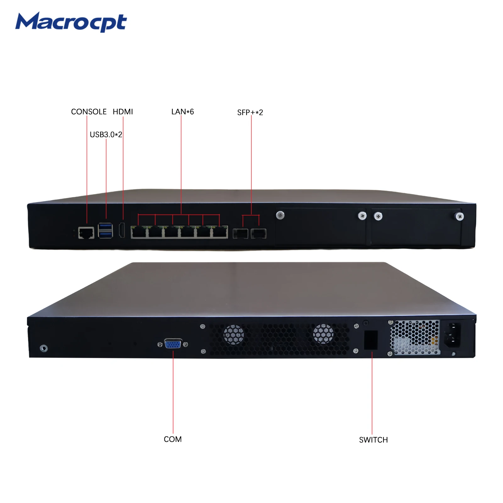 Брандмауэр pfsense 1 * SATA3.0 + 1 * SAS(4 * SATA)+ 1 * M.2 NVME/SATAAdaptive firewall