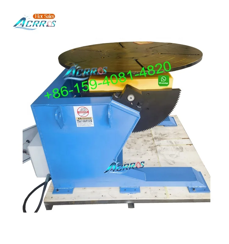 Acrros 3 Ton Essential Turntable & Positioner Manufactured Welding Equipment for Efficient Welding