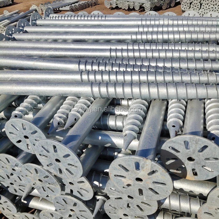 Steel Ground Screw Anchor / Screw Pile